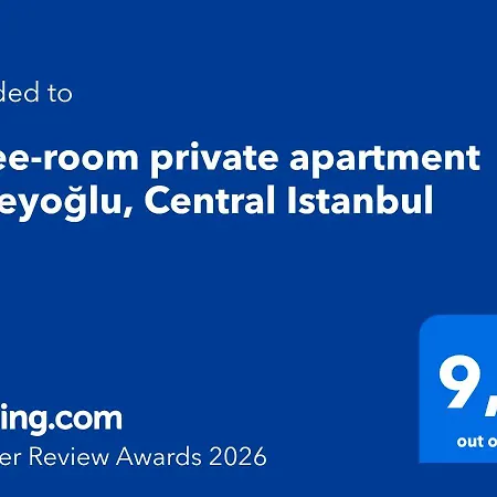 Three-room Private In Beyoglu, *